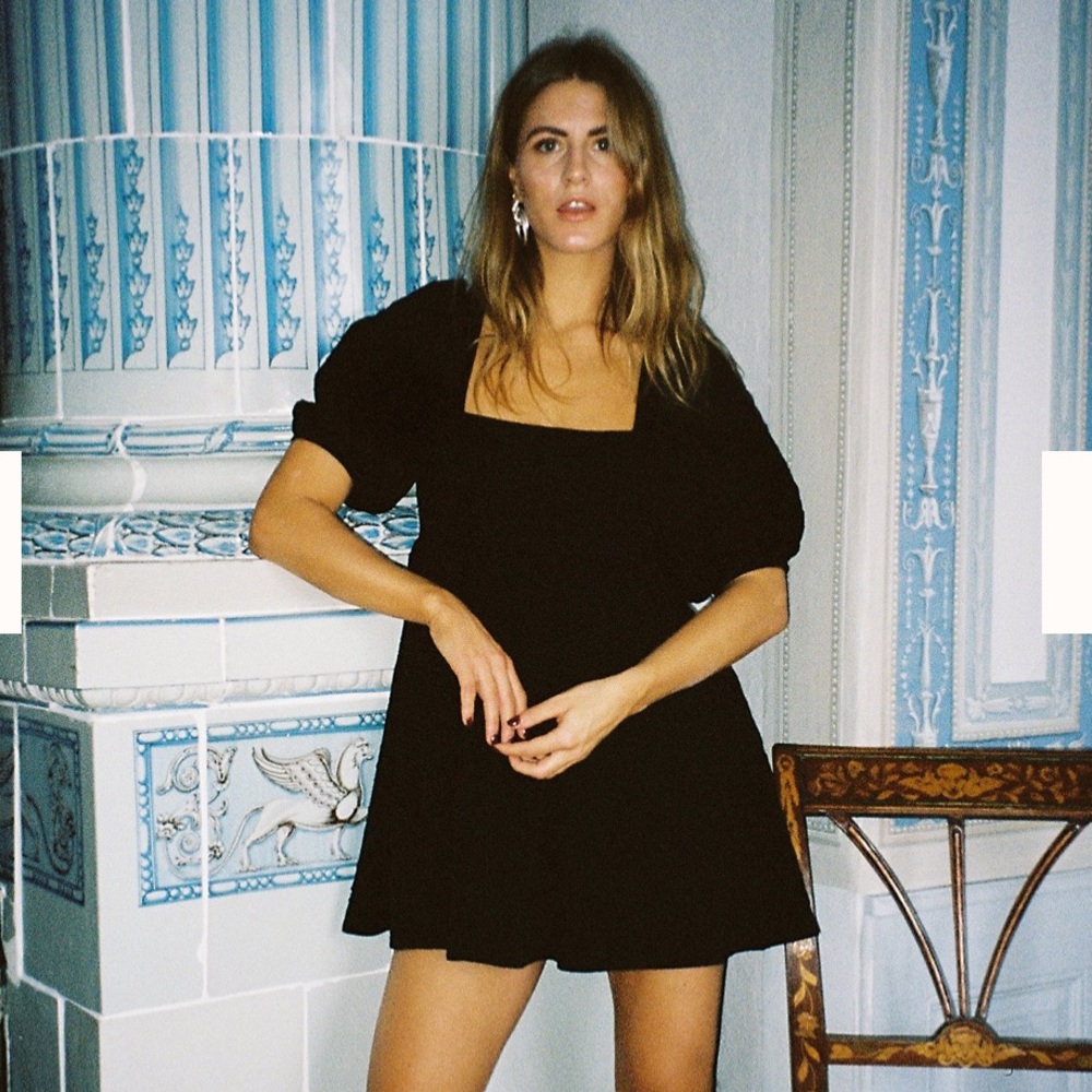 Free people violet mini dress